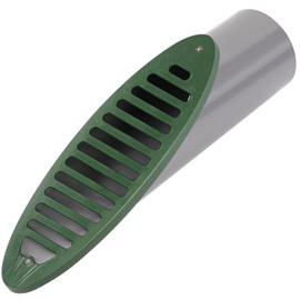 JIANBENKJ Angled Drainage Grate,Yard Drain Emitter for Sump Pump Discharge&Downspout Extensions,4 inch Green Angled Slope Pipe Grate for Yard 4-Inch Connection,Reduce Stagnant Water