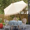 LVTXIII Outdoor/Indoor Round Tablecloth, Patio Stain Resistant Table Covers with