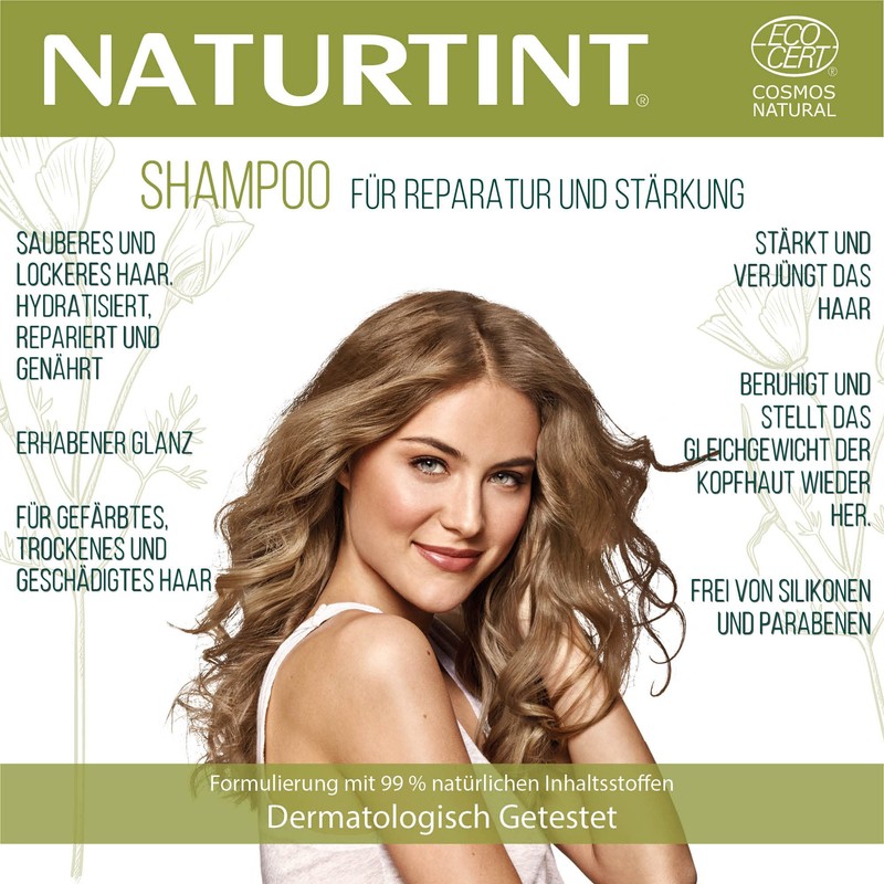 Naturtint Repair and Strength Shampoo + CC Cream No Rinse