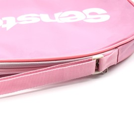 Senston Badminton Racket Cover Pink Color Badminton Racket Bag with Adjustable Shoulder Strap