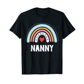 Nany Grandma Crew Boho Back School Appreciation Thank You T-Shirt