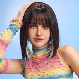 Women's Wig Straight Wigs Realistic Wig Natural Looking Wig for Women Cosplay Party Daily Use