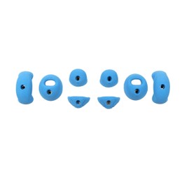 Atomik Rock Climbing Holds Beginner Bolt-On Hangboard Set in Blue