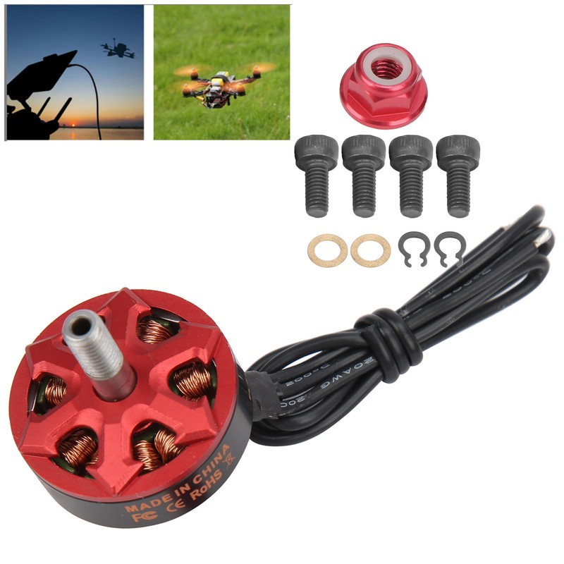 1750KV/2300KV/2500KV/2800KV SHU 2306 3‑4S Brushless Motor Replacement for RC Drone/FPV2500KV