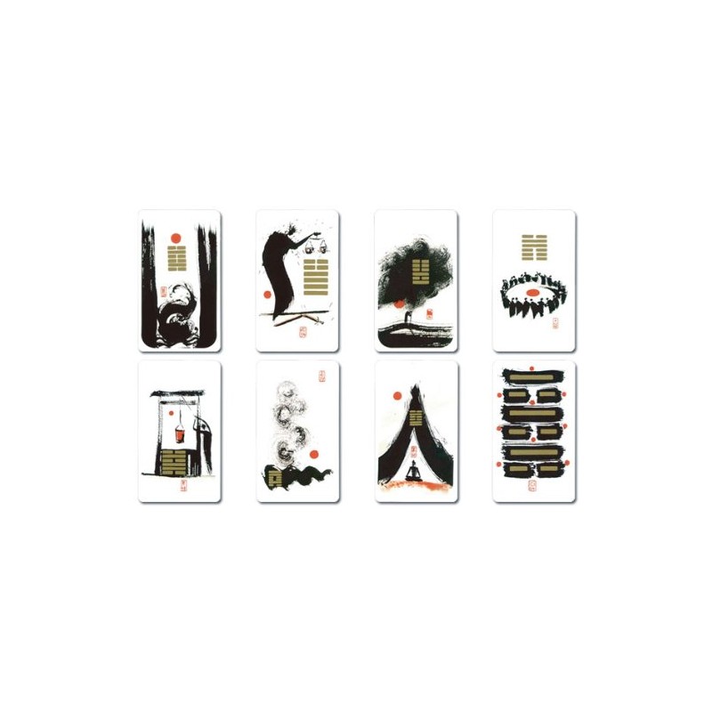Divination Card Eaching Horizka Oriental Easy Divination and Western Card