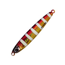 Major Craft JPVTG-80#077 Jigpara Vertical TG, 2.8 oz (80 g), Zebra Red Gold #77 Zebra Red Gold