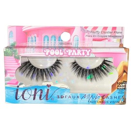 IONI 3D FAUX MINK LASHES (686DH15), Black