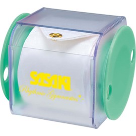 SASAKI MIGKEY AC-61 Rhythmic Gymnastics Storage Case, Ribbon Case, Mint Green x Fluorescent Yellow