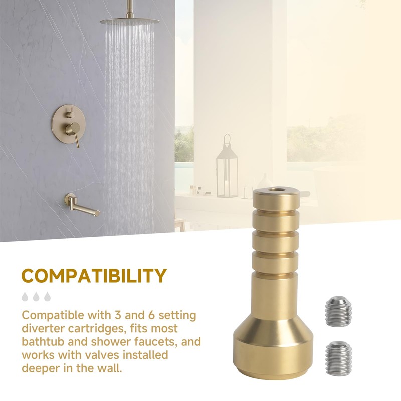 Aigemsi (2-Pack) RP75137 Shower Valve Extension Kit for 3 and