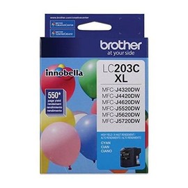 Brother LC203C OEM Genuine Cyan Ink Cartridge for MFC-J4320DW