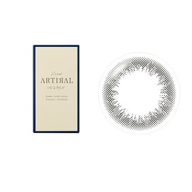 アーティラル２ウィークUV＆モイスト （ダークブラウン PWR:±0.00） 1箱6枚入り artiral カラコン 2week 度あり 度なし 14.0mm UV モイスト