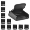 10pcs 1-1/2" Pick Cam Belt Buckles Plastic Black Toggle Clip