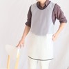 NEWGEM 100% Waterproof Cross Back Apron With Pockets For Women