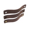 Brute Strength - Leather Handles for Furniture - Suede -