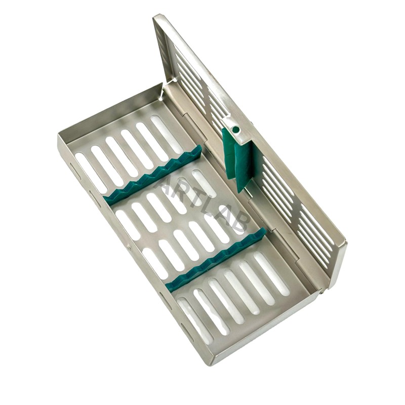 1 Each Sterilization Rack Box with 7 Place Holder Slots