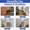 6FT Aluminum Handrail Kit for Indoor/Outdoor Stairs (2–18 FT Available)
