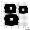 Sweet Prints Inc S'Mores (outline) Cookie Cutter - Dishwasher Safe