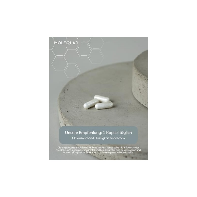 MoleQlar Nicotinamide Riboside Capsules - Cellular Energy Support* - Dietary