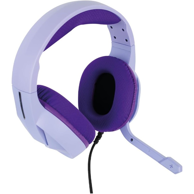 Vortred Diadema Axolotl Gamer Inalámbrica RGB 3.5mm Color Morado