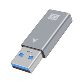 Duttek USB to USB C Adapter, USB C Female to USB 3.0 Male Adapter, 10GB USB A to USB Type-C 3.1 Gen2 Adapter Support PD Fast Charging and Data Transfer for Phone, Laptop, Computer.