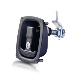 RV Toolbox Lock,Truck Tool Box Latch Replacement,T Handle Paddle Locks Locking for RVs Motorhome Caravan Camping Trailer Truck Yacht Toolbox Latch Cabinet Lock 1 Pack