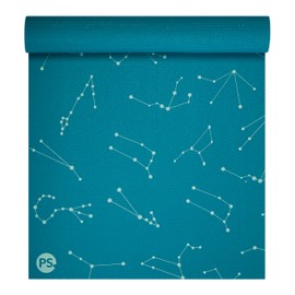 POPSUGAR Premium 6mm Yoga Mat, 68" x 24" (Constellations) with Easy Carry Strap, Textured Non-Slip Exercise Mat for Men & Women, Ideal Home Workout & Gym Mat for Abs & Floor Exercises & Stretching