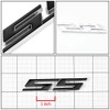 Auto Dynasty Metal Emblem Decal Logo Trim Badge SS (Black)