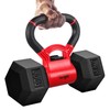 Yes4All Combo Kettle Grip (Single) + Rubber Hex Dumbbell (Single)