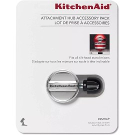 KitchenAid New KitchenAid KSMHAP Attachment Hub Accessory Pack For Stand Mixer, Silver