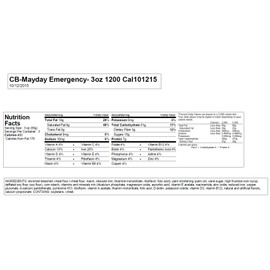 Mayday Emergency Food Bars, 1200 Calorie Meal Replacement Bars, 5 Year Shelf Life, Nutrient Dense Food Rations for Disaster Preparedness Earthquake, Fire, Flood, Leak-Proof Pouches, Highly Storable and Portable Food Storage, Apple Cinnamon, 36 Pack