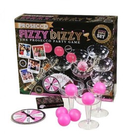 PMS 20PC Set PROSECCO FIZZY DIZZY KIT XMAS Party Adult Fun Ping Pong Drinking Game