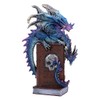 Nemesis Now Figurine, Resin, Blue, 22cm