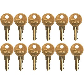 for Your Janitor Bobrick Cat-74 Dispenser Key - 12 Pack of Keys