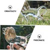 GRIRIW Lion Statue Lion Ornament for Home Decor Sturdy Crystal
