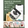 MakeID Q1 Label Maker Machine with 3 Tapes - Portable