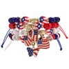 Regalos del 4 de julio, juego de pulseras de abalorio