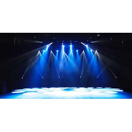 Yeele 15x8ft Free Stage Concert Backdrop Night Show Entertainment Discos Party Club Spotlight Lights Background for Photography Adult Portrait Photo Booth Video Shooting Vinyl Studio Props