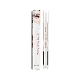 Crema fijadora de doble párpado impermeable efecto natural sin marcas, maquillaje coreano, look definido al instante