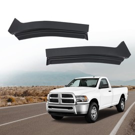 G-PLUS Front Bumper Headlight Filler Molding Trim Compatible with 2010-2018 Ram 2500 3500 Driver and Passenger Side 55372919AD
