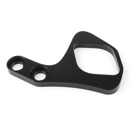 Three T FSFY Left Side Key Ignition Switch Relocation Bracket Aluminum Black for Scrambler Thruxton 2001-2015 Motorbike