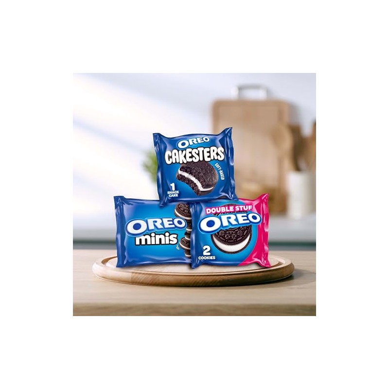 OREO Lovers Cookies and Cakesters Soft Snack Cakes Variety Pack