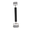 Face Massage Derma Roller Double Head Metal Ridged Derma Roller
