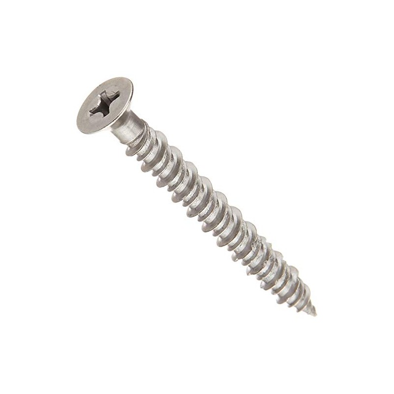 Sanko Techno PF-545S Stainless Steel Pless Anchor Countersunk Head Screw