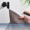 APLusee Towel Coat Hook Matte Black, 304 Stainless Steel Robe