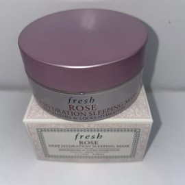 Fresh Rose Deep Hydration Sleeping Mask  2X15 ml each NEW(2 creams in one)