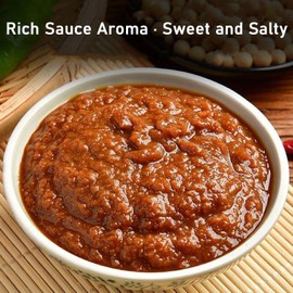 SXETBEAN Soybean Paste, 15.8oz/450g Soybean Sauce, Chinese Soy Bean Paste for Stir-fry, Stew, Dipping Sauce, Hotpot, 黄豆酱