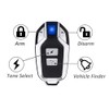 Mengshen Motorcycle Anti-Theft Alarm, Motorcycle Security Alarm, 110dB Waterproof Vibration