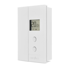 Uniwatt by Stelpro Non-Programmable Electronic Thermostat for Baseboards and Convectors, Accurate Temperature Control, Energy Efficient - 2000W/240V - White (UT202NP - 2000W)