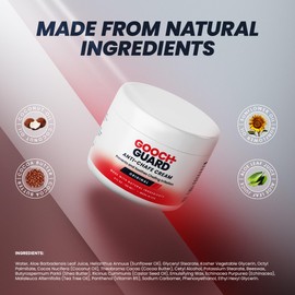 Gooch Guard Anti Chafing Cream 4oz – Chamois butter for Cycling & Anti Chafe Balm for Men & Women – Long-Lasting, Sweat-Resistant Relief for Running, Hiking & Sports