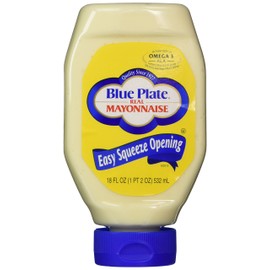 Blue Plate Mayonnaise 3-18oz Easy Squeeze Bottles